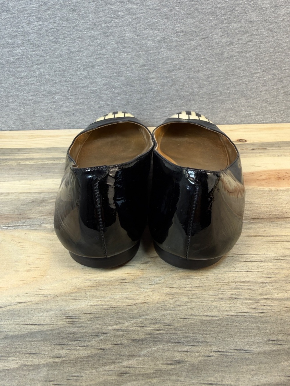Kate Spade JAZZ PIANO FLATS Size 8.5 M Beautiful Fun Music Teacher Funky - Picture 5 of 15